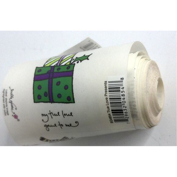 Hampton Art Christmas Stickers Warm Holiday Wishes And True Love Presents - Picture 4 of 6